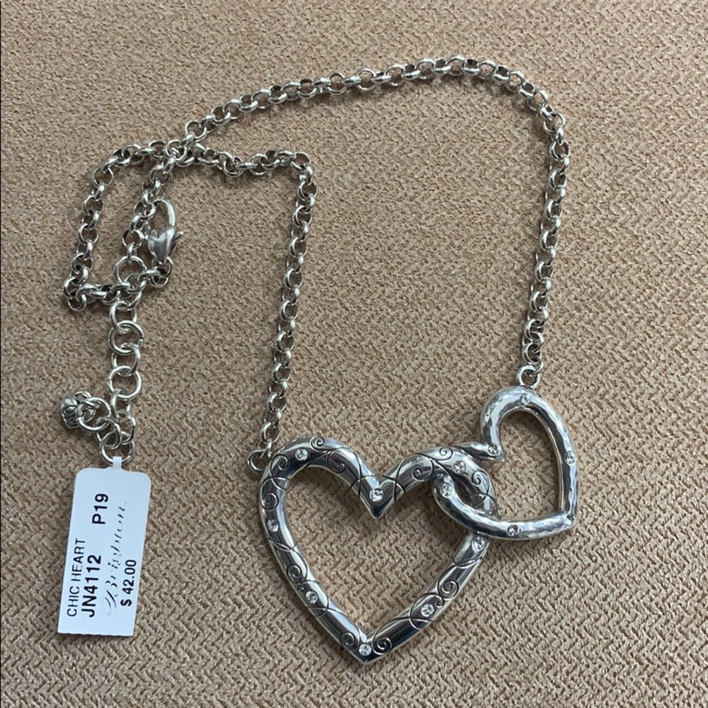 16” heart shaped Brighton necklace